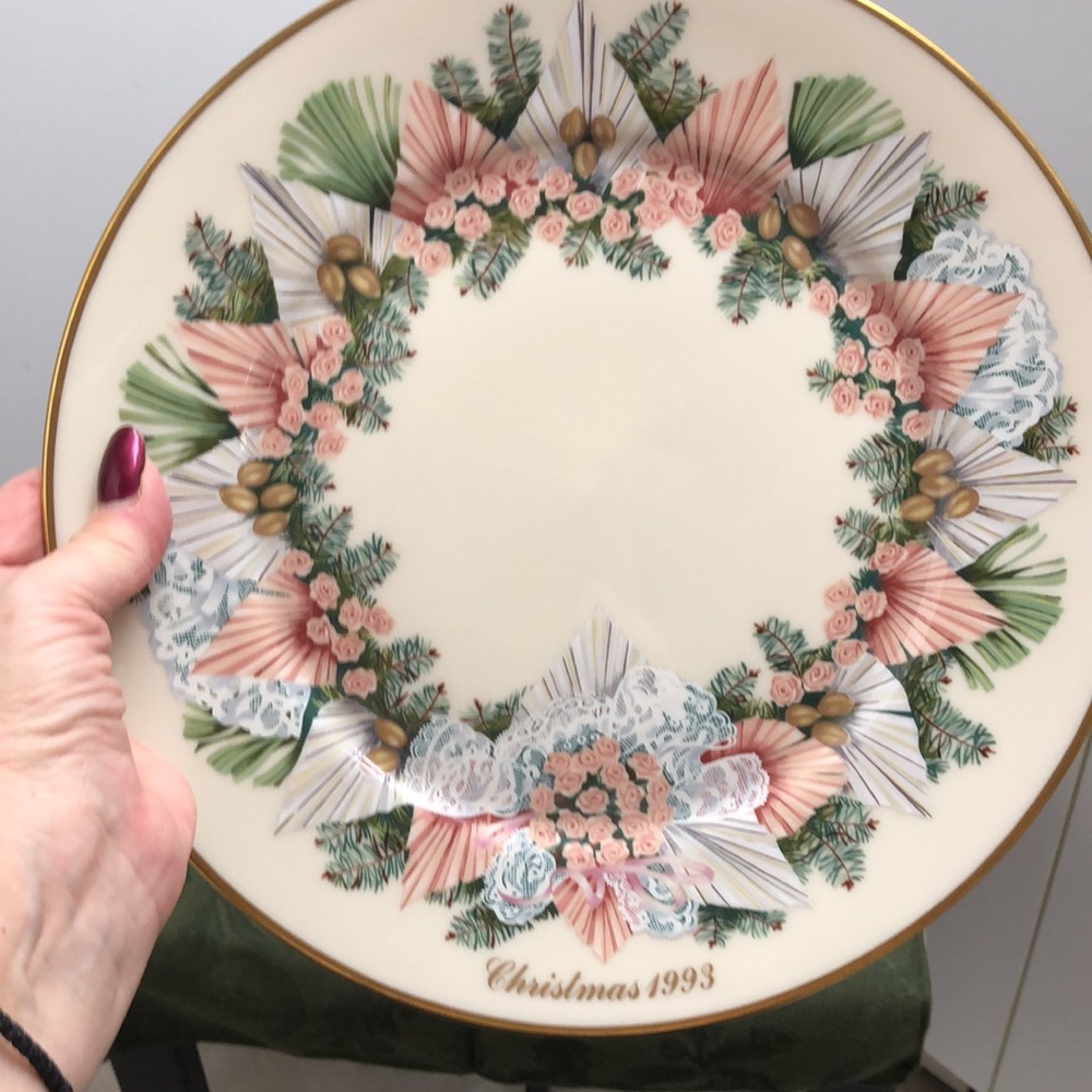 ๐๐๐คถ๐คถ๐Lenox annual Limited addition Christmas plate 93 - Picture 8 of 8